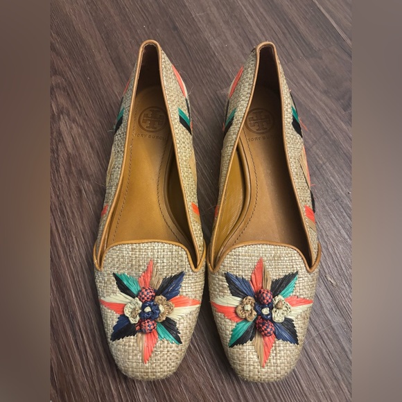 Tory Burch Shoes - Tory Burch Women's Multicolor Woven Loafers
